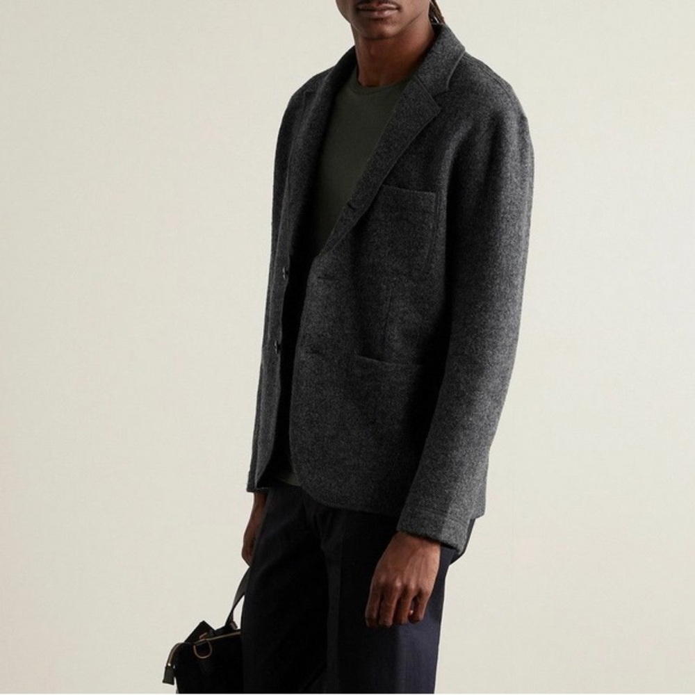 Nwot Club Monaco charcoal mens wool jacket sz S